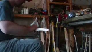 Making a Longbow amp Recurve Bow Part 8 Recurve Sand amp Finish [upl. by Stine]