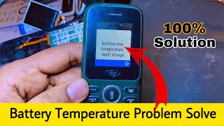 itel low battery temperature solution  battery low temperature don’t charge problem [upl. by Icnarf]