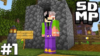 First Day Minecraft SDMP 1 Part 2 [upl. by Eirehc]