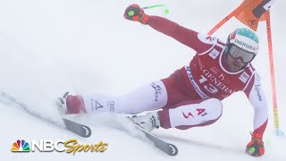 Austrias Vincent Kriechmayr wins mens downhill in Kitzbuehel  NBC Sports [upl. by Neely]