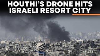 Israel War LIVE Israel Strikes Syria After Drone Hits Israeli City Of Eilat  Times Now LIVE [upl. by Normy]