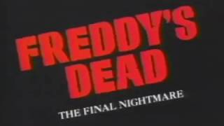 Freddys Dead The Final Nightmare VHS Release Ad 1992 [upl. by Kong860]