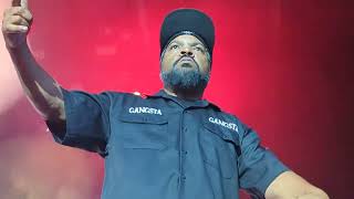 Ice Cube  Intro  Natural Born Killaz  Rockfest 2023  Cadott WI Front Row [upl. by Idonna]