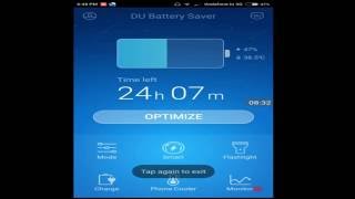 Top Battery Saving Tips amp Tricks Android amp ios  DU Battery Saver [upl. by Llorrac17]