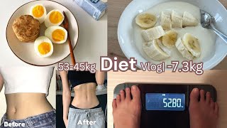 I lost 73kg🔥113lbs 5 days diet challenge  Diet vlog [upl. by Trammel]