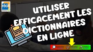 Utiliser efficacement les dictionnaires en ligne avec un Chromebook Usito et Word Reference [upl. by Adnaw]