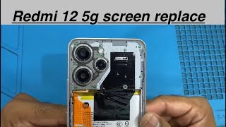 Redmi 12 5g screen replacement MNCMOBILE [upl. by Aneles149]