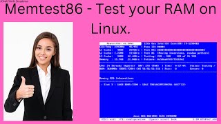 Memtest86  Test your RAM on Linux [upl. by Philoo971]