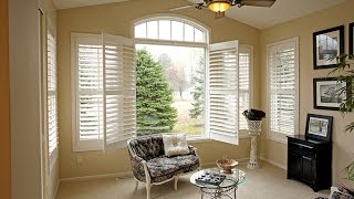 DIY Plantation Shutters for Sliding Glass Doors [upl. by Bibah]