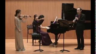 Menotti Trio for Violin Clarinet and Piano 2014 Soriul Ensemble [upl. by Irret]