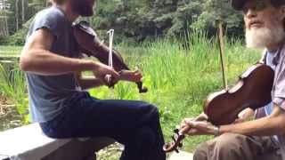 quotBlue River Trainquot – Jon Bekoff and Nate Paine – Twin fiddles and flatfooting [upl. by Eiliak]