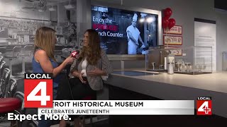 Detroit Historical Museum celebrates Juneteenth [upl. by Sahc]