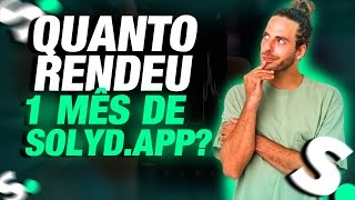 30 DIAS COM O NOVO SOLYDAPP [upl. by Ahsinnod]