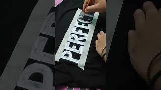 TShirt 👕 Painting Tutorial tshirtpainting painting diy shorts art [upl. by Noteek]