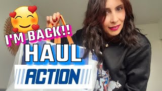 HAUL ACTION  De Retour  Enfin avec pleins de nouveautés [upl. by Saleme]