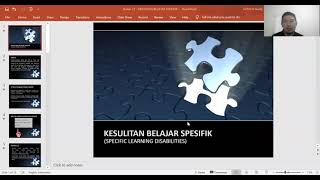 Kesulitan Belajar Spesifik Specific Learning Diabilities [upl. by Sholem]