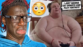 The Fattest Man Ever That’s ADDICTED TO FORTNITE [upl. by Georg225]