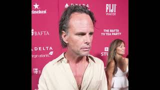 Walton Goggins Fallout on 2024 BAFTA North Americas TV Tea red carpet [upl. by Sybley]