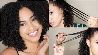 Two Ways to Define Yours Curls  Shingling vs Raking Method Detailed [upl. by Ahsaetan]