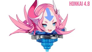 Rozaliya Avatar Beyblade  Old Elysian Realm Threshold Breach  Honkai Impact 3 [upl. by Illil]