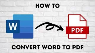 Convert Word to PDF for Free  Doc to PDF Converter  Free Word to PDF Word to PDF  How to Save As [upl. by Ttocs]