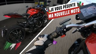 Ma nouvelle MV AGUSTA BRUTALE 800 RR ❗️🇮🇹 [upl. by Trinia]