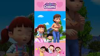 ¡Mi abuelo se lastimó😱DoReMi Dálimi🌙nursery rhyme💛Animación Musical🎹Canción🎠shorts [upl. by Gerianne54]