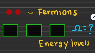 Number of ways of distributing fermions in different energy levels physics jee net [upl. by Cristoforo]