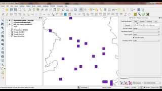 QGIS Biological Records tool mapping by species [upl. by Onifled]