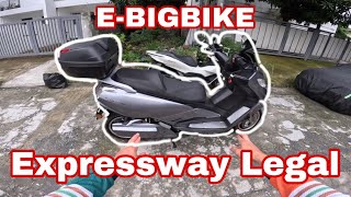 ELECTRIC BIGBIKE EXPRESSWAY LEGAL [upl. by Esyahc]