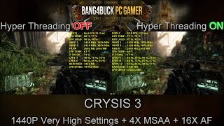 Is The Intel i7 5930K Faster In Gaming With Hyper Threading OFF [upl. by Wohlen]