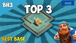 BEST Builder Hall 3 Base 2021 Copy Link  BH3 Defense base Anti 2 Star Layout  Clash of Clans 2 [upl. by Mclyman]