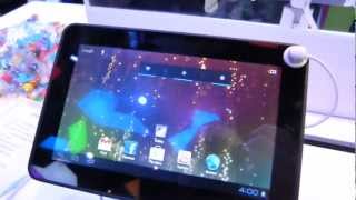 Alcatel One Touch Evo 7 tablet handson [upl. by Anida791]