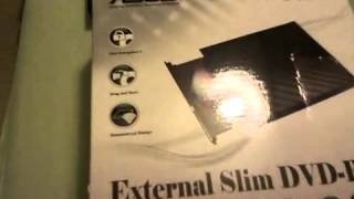 ASUS External Slim DVD RW Review [upl. by Schott774]