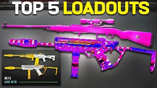 TOP 5 BEST META LOADOUTS in WARZONE 3 REBIRTH ISLAND [upl. by Grew69]