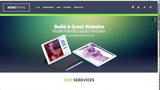 Joomla Template Quick Start [upl. by Ahsieka]