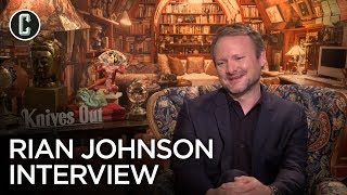 Knives Out Director Rian Johnson Interview [upl. by Jacy618]