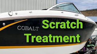 10 Mins could save Thousands Gelcoat scratch [upl. by Eille]