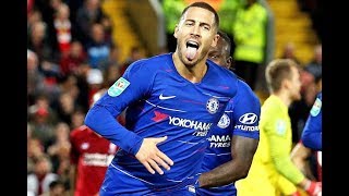 Liverpool 12 CHELSEA  EDEN HAZARD STUNNING GOAL FULL TIME LIVE REVIEW WITH SOPHIE [upl. by Ecadnac794]