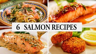 6 Insanely Delicious Salmon Recipes [upl. by Norda]