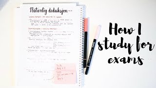 How I Study for Exams  planning revision dealing with stress  studyandorganize [upl. by Lalaj]