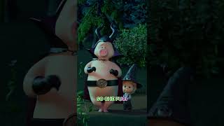 Chi sedeva nel cespuglio 🌳🕯 Shorts mashaeorso LaCanzoneSpaventosa mashaandthebear tadaboom [upl. by Roselia]