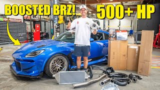 ADDING A BIG TURBO TO MY BRZ [upl. by Seuguh]