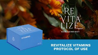 Revitalize Vitamins Protocol of Use [upl. by Doownel]