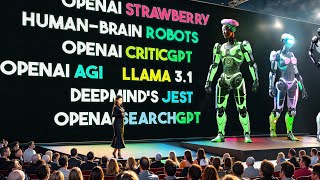 AI Shocks Again AI Robots with Human Brain AGI OpenAI DeepMind amp More July Monthly News [upl. by Nyrrad]