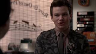 Glee  Kurt meets Chandler 3x17 [upl. by Ajad816]