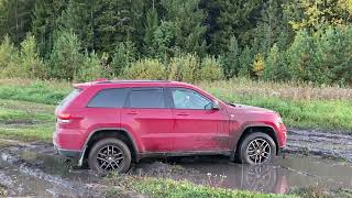 Jeep Grand Cherokee wk2 TrailHawk offroad глина [upl. by Ahse]