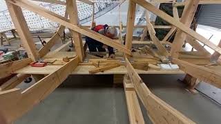 The Sutton Hoo Ship  fixing a garboard strake [upl. by Corrine]