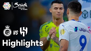 Al Nassr v Al Hilal  RSL Highlights presented by Visit Saudi [upl. by Eenwahs249]