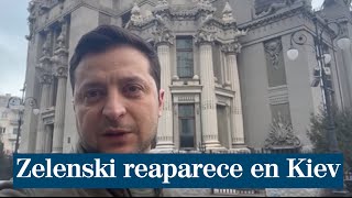 Zelenski reaparece en un vídeo afirmando que no se van a rendir quot¡Gloria a Ucraniaquot [upl. by Hannala]